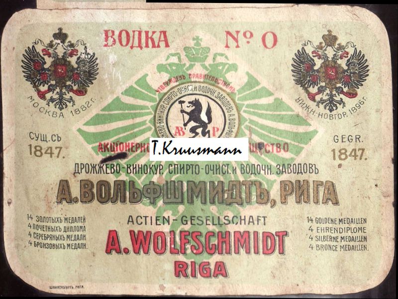 A.Wolfschmidt_Riga_Vodka_0_pudelil