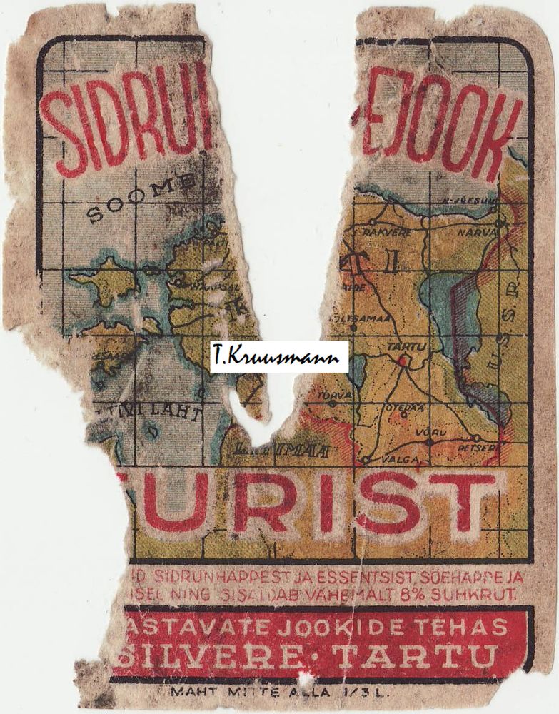 A_Silvere_Tartu_Sidrunhappejook_Turist