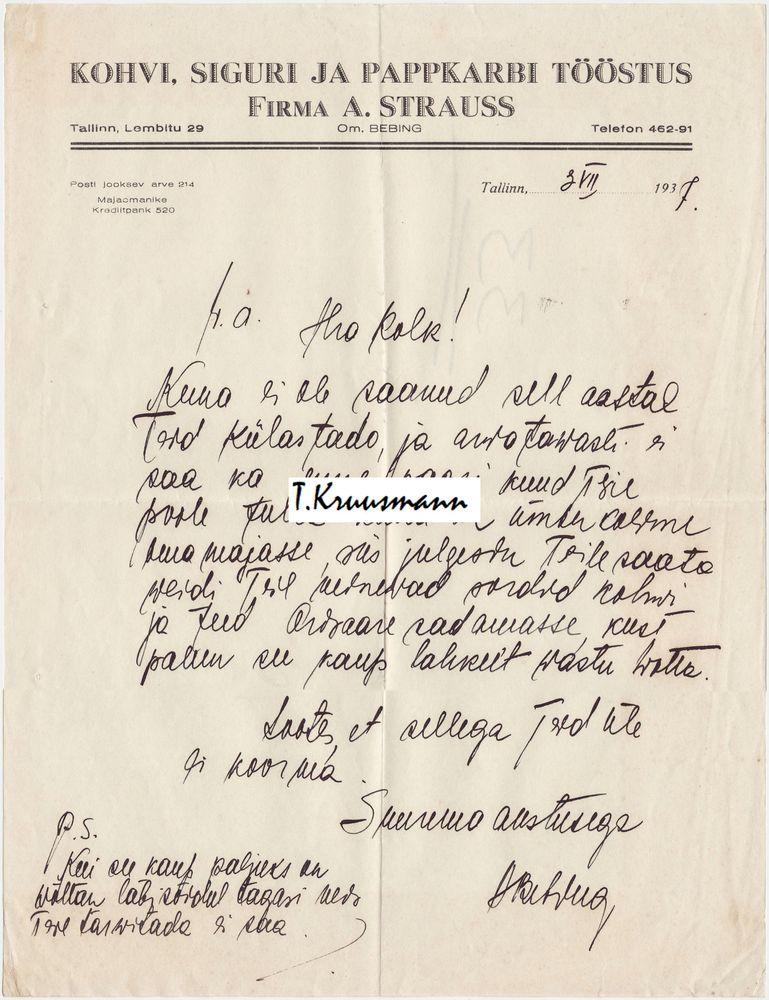 A_Strauss_Tallinn_kirja_blankett