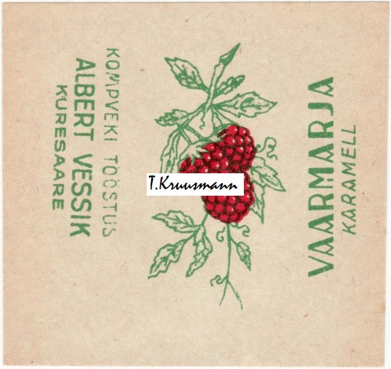 Albert_Vessik_Kuresaare_Vaarmarja_karamell