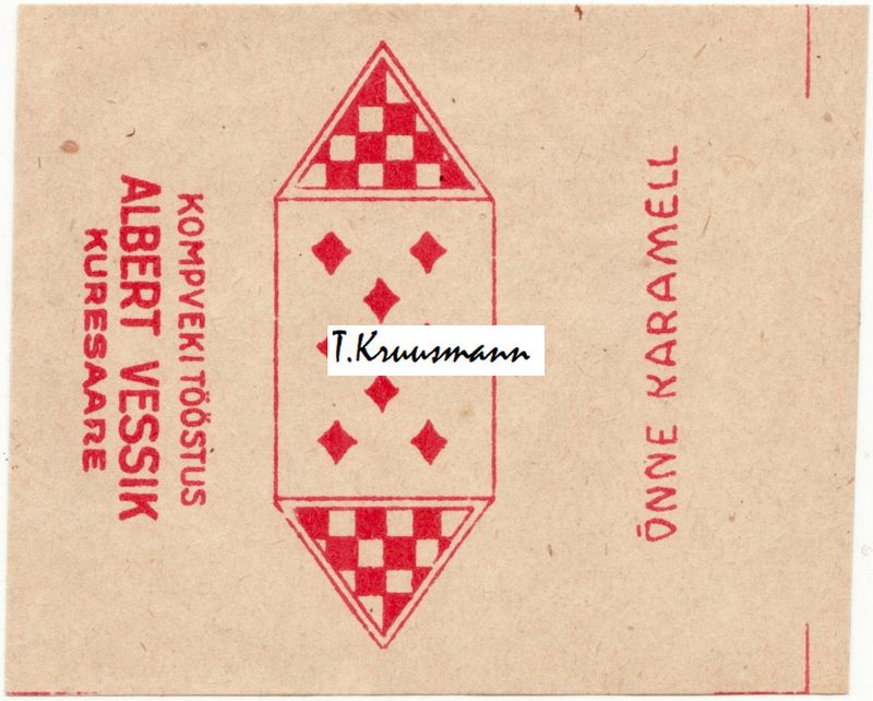 Albert_Vessik_Kuresaare_Õnne_karamell_ruutu_8_punane