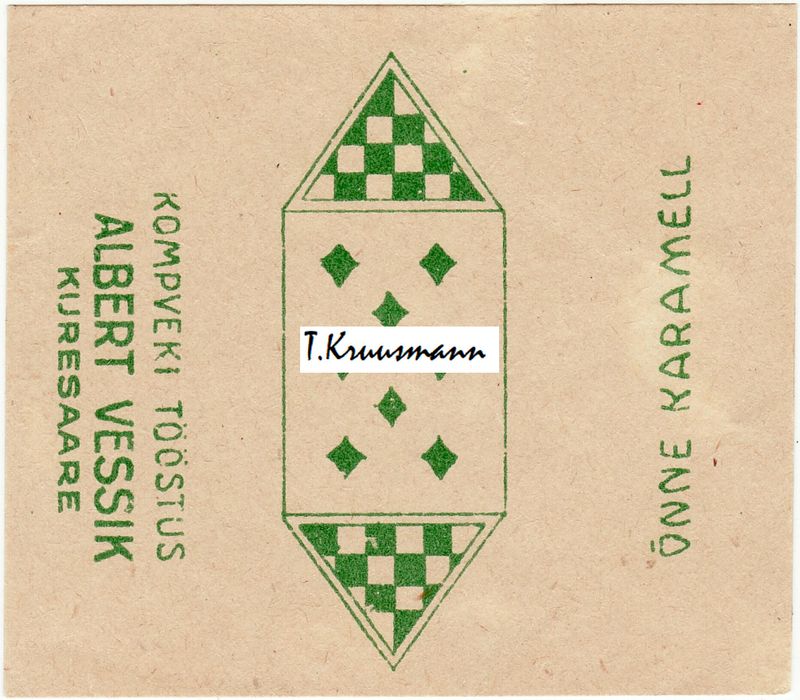 Albert_Vessik_Kuresaare_Õnne_karamell_ruutu_8_roheline