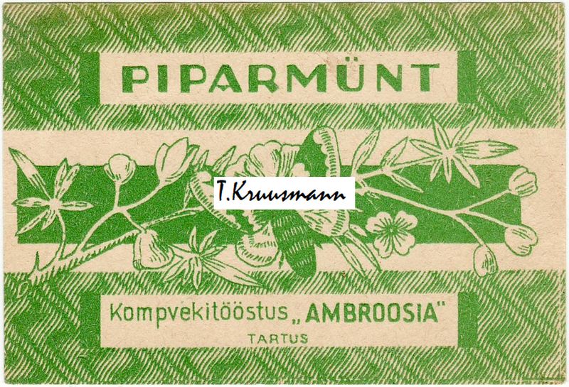 Ambroosia_Tartus_Piparmünt_roheline