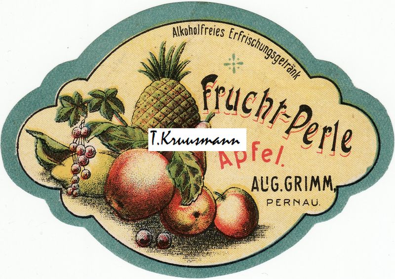 Aug._Grimm_Pernau_Frucht-Perle_Apfel