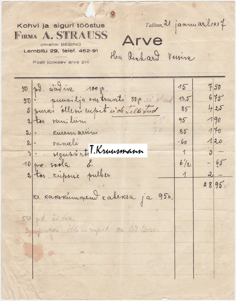 Bebing_firma_A_Strauss_Tallinn_Arve_21.01.1937