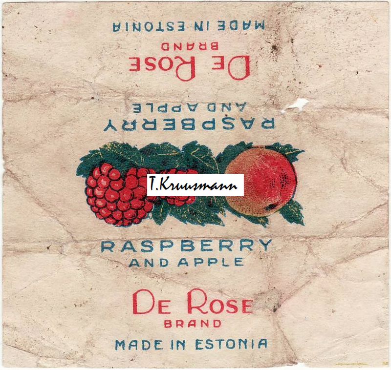 De_Rose_brand_Raspberry_and_Apple_2xtekst