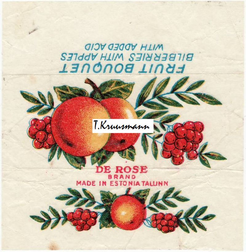 De_Rose_brand_Tallinn_Fruit_Bouquet_Bilberries_with_Apples