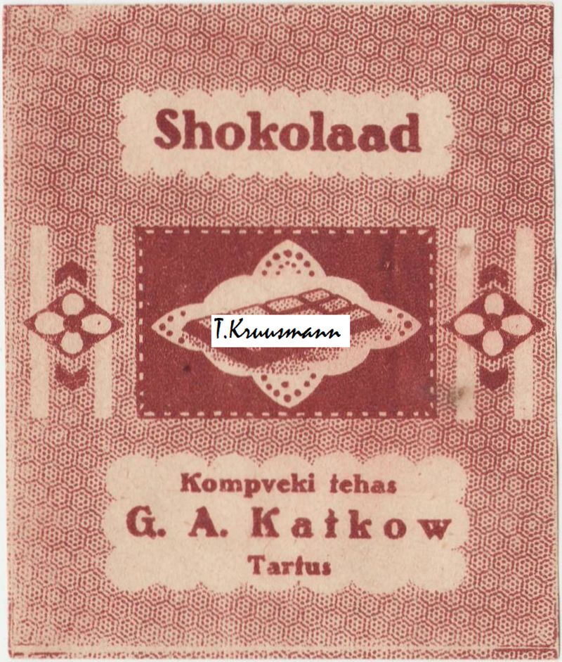 G_A_Katkow_Tartus_Shokolaad