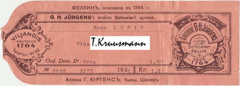 G_H_Jürgensi_endine_Schoeleri_Viljandi_Fellin_punane