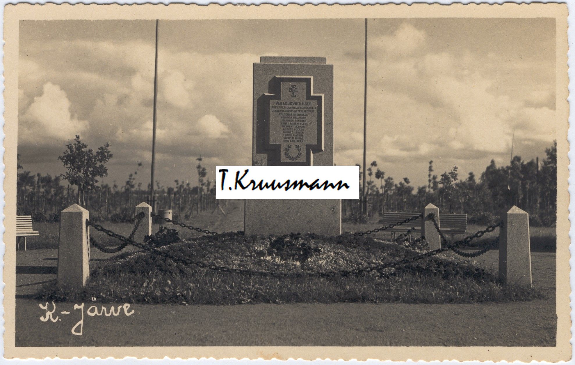 K.-Järve_Vabadussõjas_langenutele