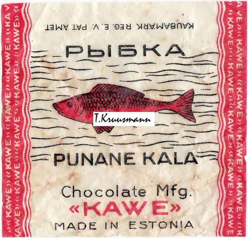Kawe_Estonia_Punane_kala_punased_küljed_kirjadega