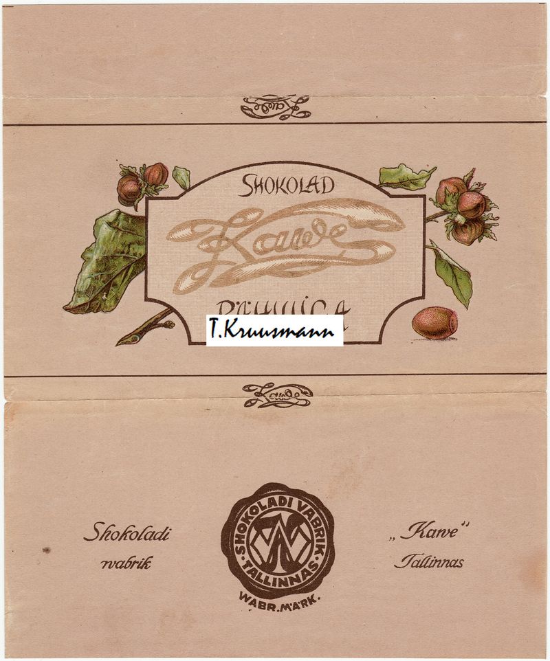 Kawe_Tallinnas_Shokolad_Pähkliga