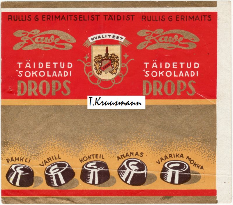 Kawe_Täidetud_Šokolaadi_Trops