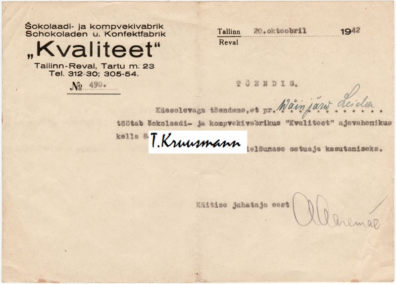 Kvaliteet_Tallinn_tõendis