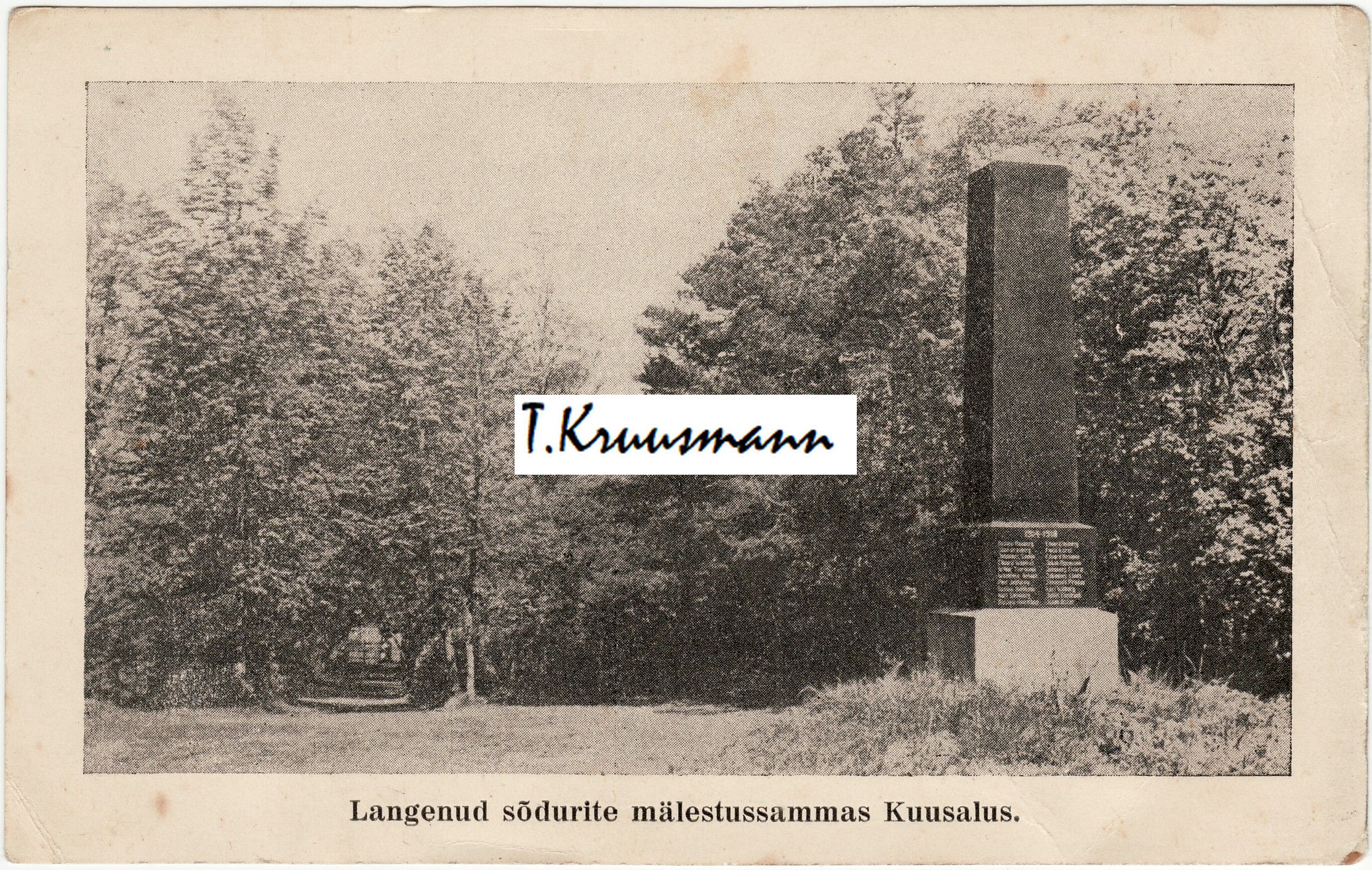 Langenud_sõdurite_mälestussammas_Kuusalus