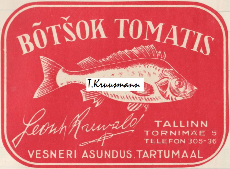 Leonh_Krewald_Tallinn-Vesneri_asundus_Tartumaal_Bõtšok_tomatis_kaane_silt