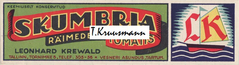 Leonhard_Krewald_Tallinn-Vesneri_asundus_Tartum._Skumbria_räimedest_tomatis