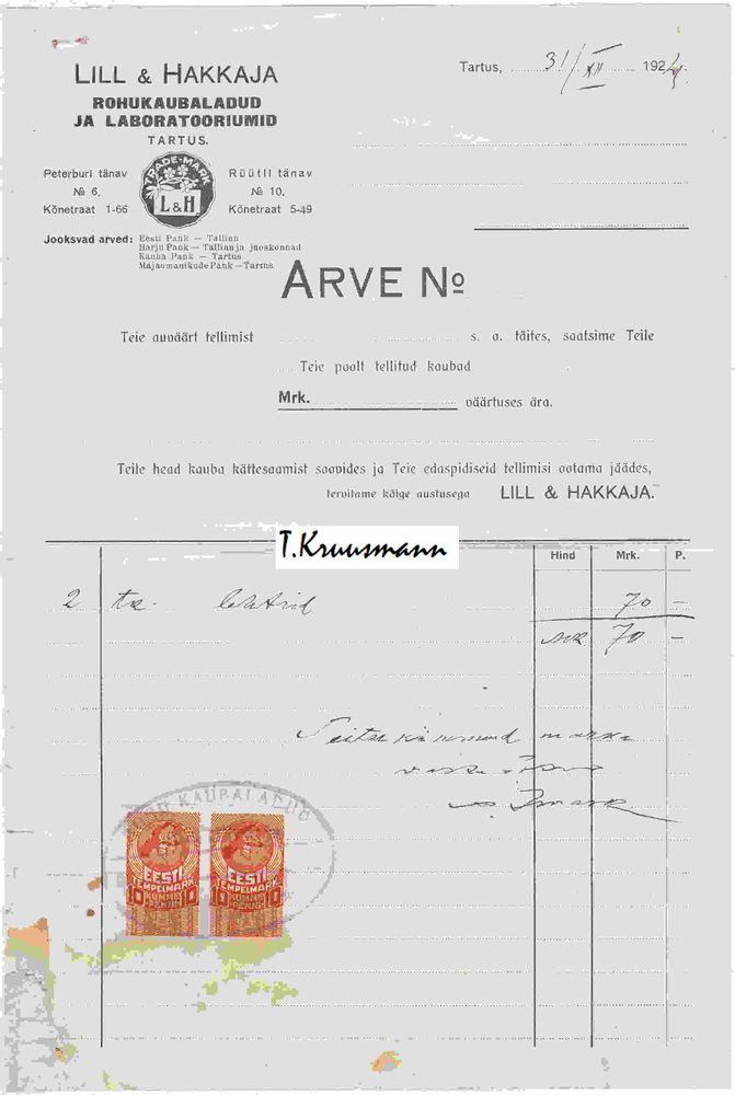 Lill__Hakkaja_Tartus_Arve