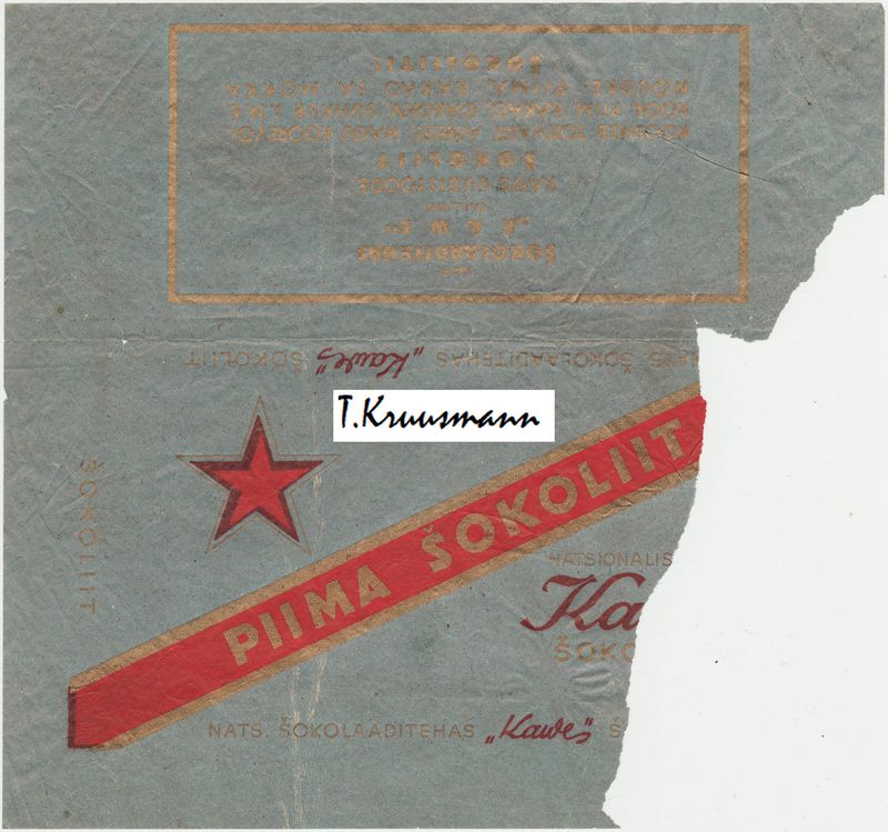 Natsionaliseeritud_Kawe_Tallinn_Piima_šokoliit_hall