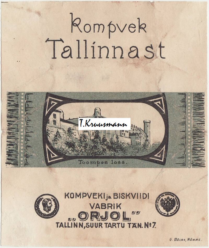 Orjol_Tallinn_Kompvek_Tallinnast_Toompea_loss