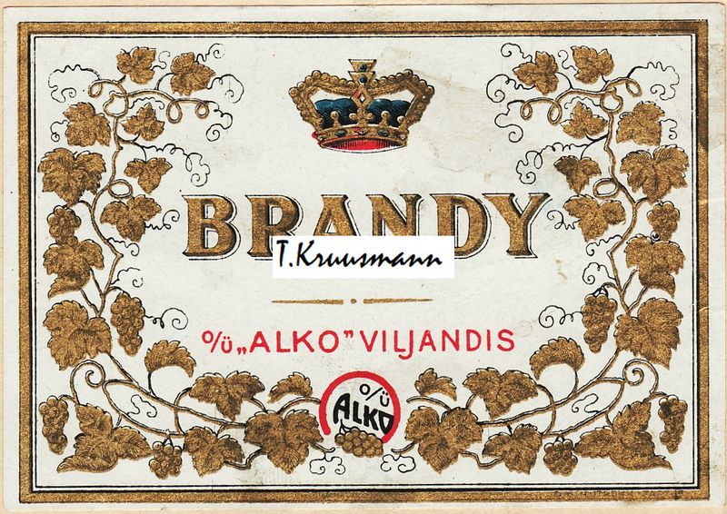 OÜ_ALKO_Viljandis_Brandy