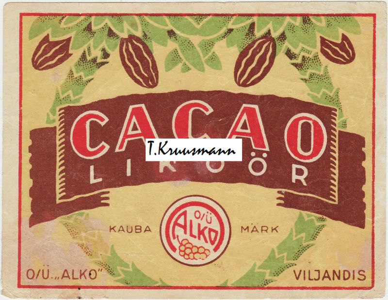 OÜ_ALKO_Viljandis_Cacao_liköör