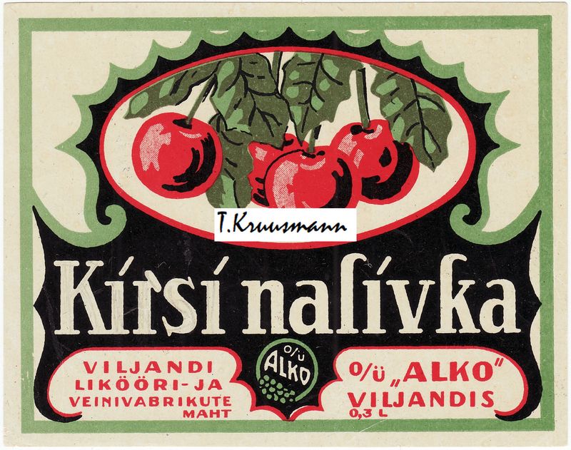 OÜ_ALKO_Viljandis_Kirsi_nalivka_0.3_L
