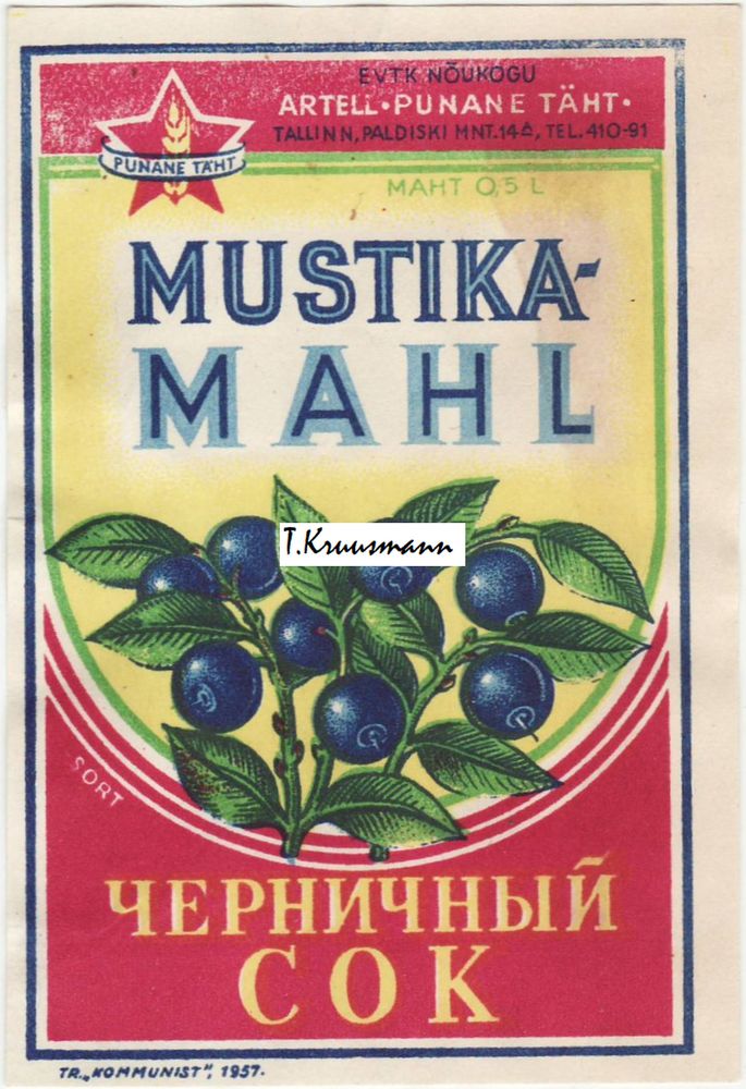 Punane_Täht_Tallinn_Mustika-mahl