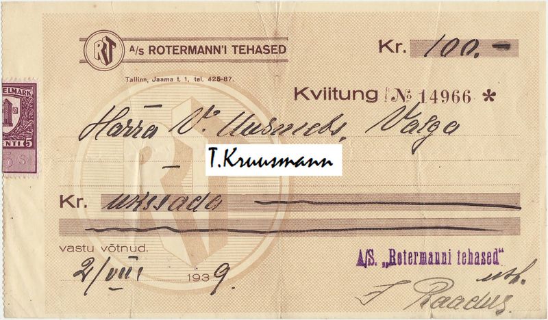 Rotermanni_tehased_Kviitung_14966