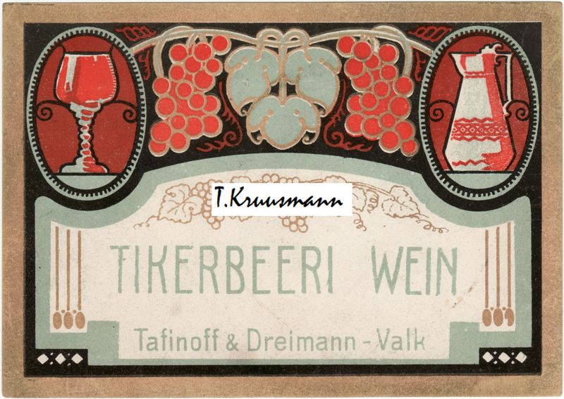 Tafinoff_ja_Dreimann_Valk_Tikerbeeri_Wein