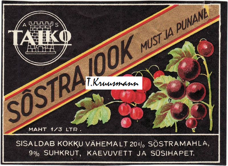 Talko_Sõstrajook_must_ja_punane