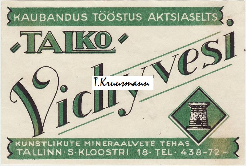 Talko_Tallinn_Vichy-vesi