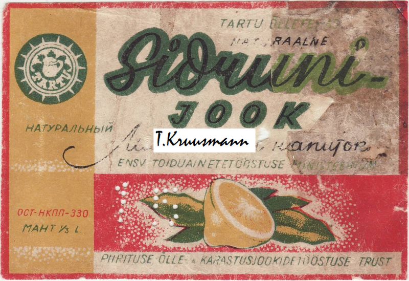 Tartu_Õlletehas_ENSV_Naturaalne_Sidruni_jook