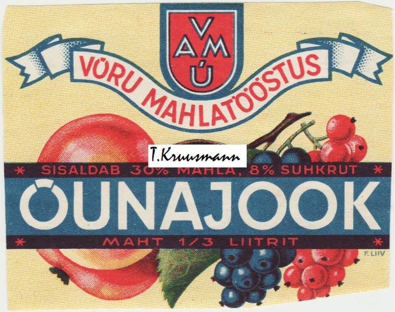 VAMÜ_Võru_Mahlatööstus_Õunajook