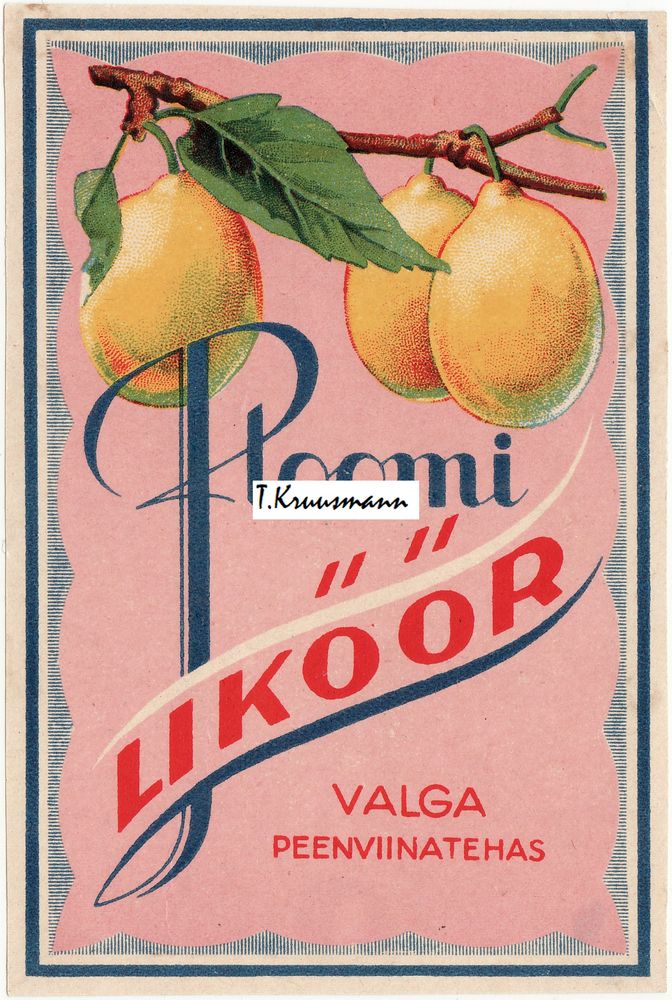 Valga_Peenviinatehas_Ploomi_likköör