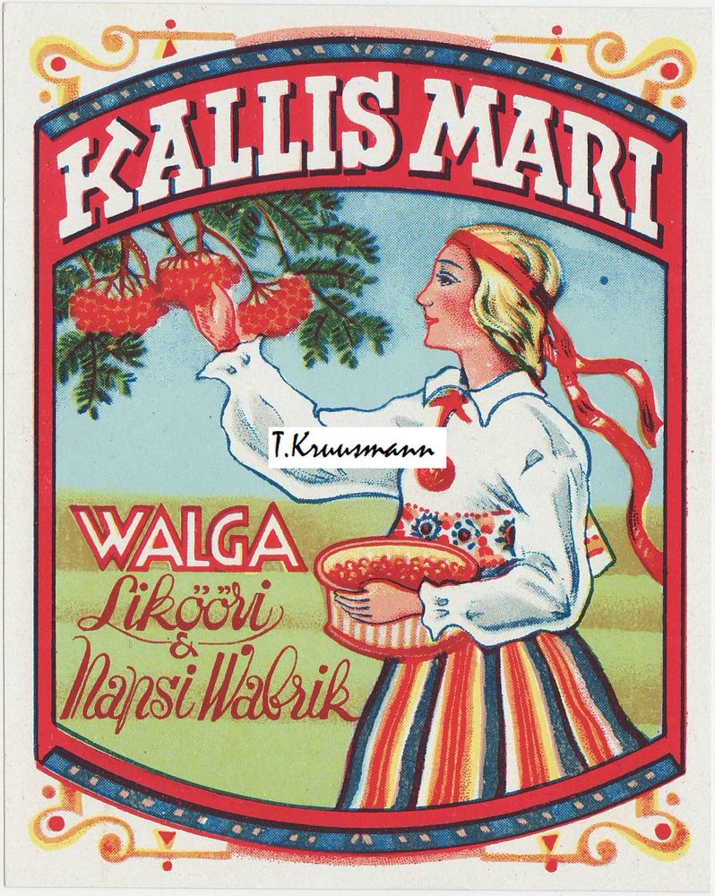 Walga_Likööri_ja_Napsi_Wabrik_Kallis_Mari